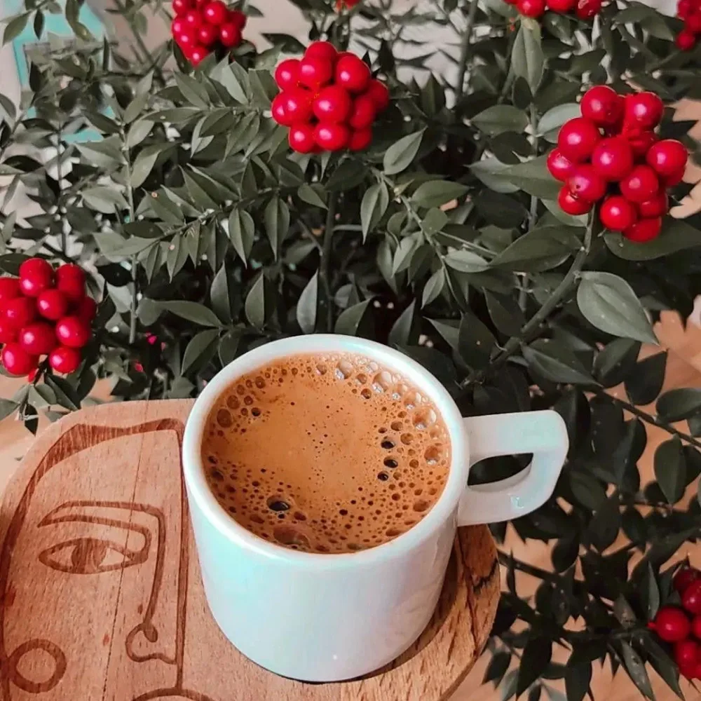 Dağ Çilekli Türk Kahvesi