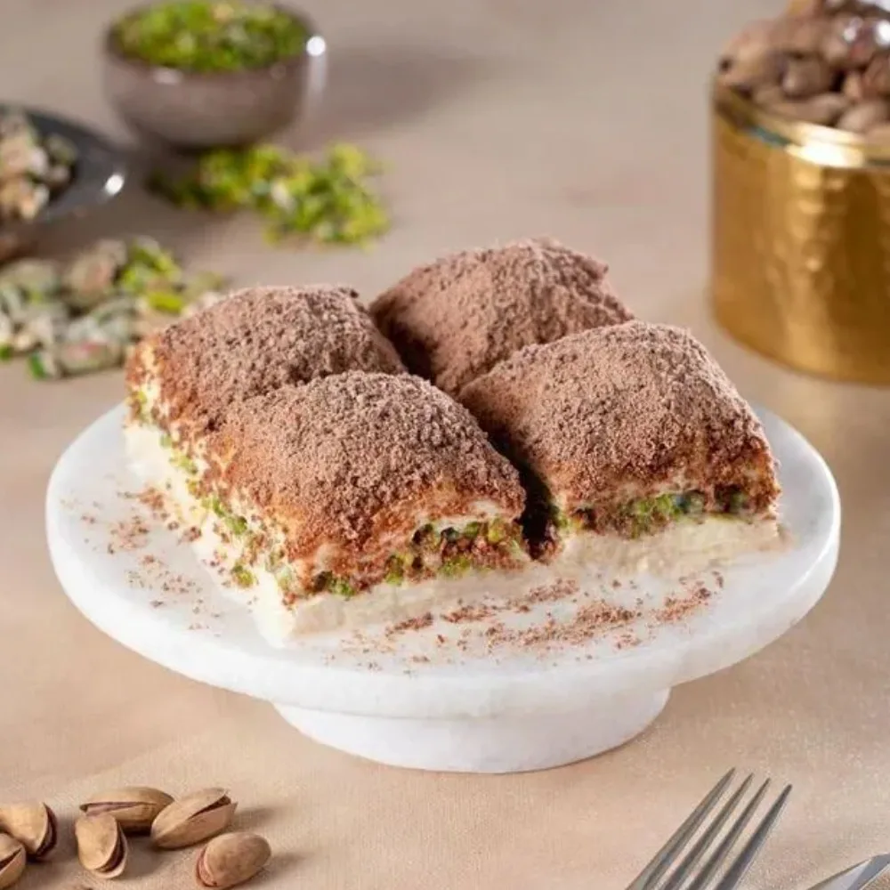 Soğuk baklava porsiyon